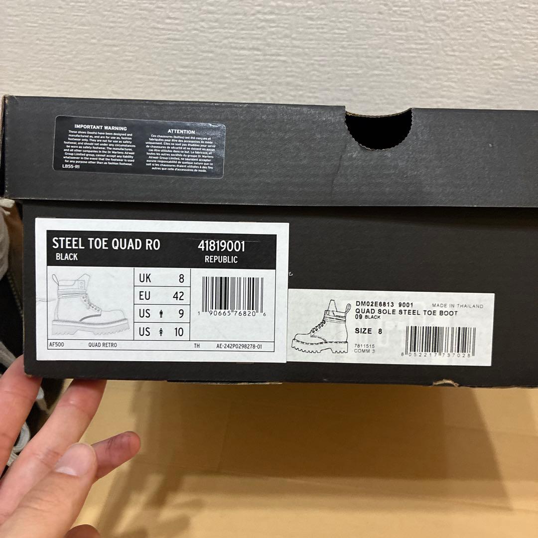 Rick Owens Other Rickowens Dr.Martens Steel Toe 42