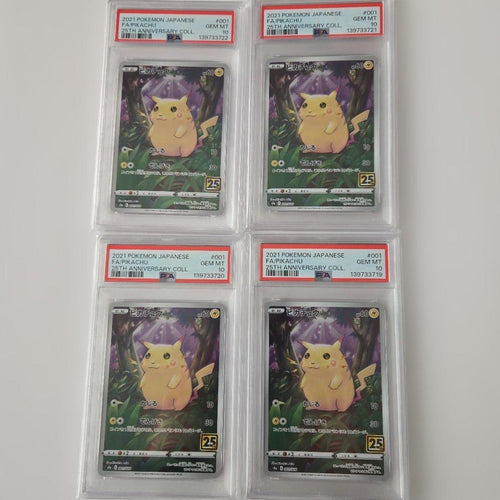Pokemon Card Game Psa10 S8A 25Th Anniversary 4