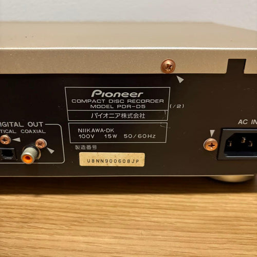 Pioneer Cd Sacd Players Pdr-D5