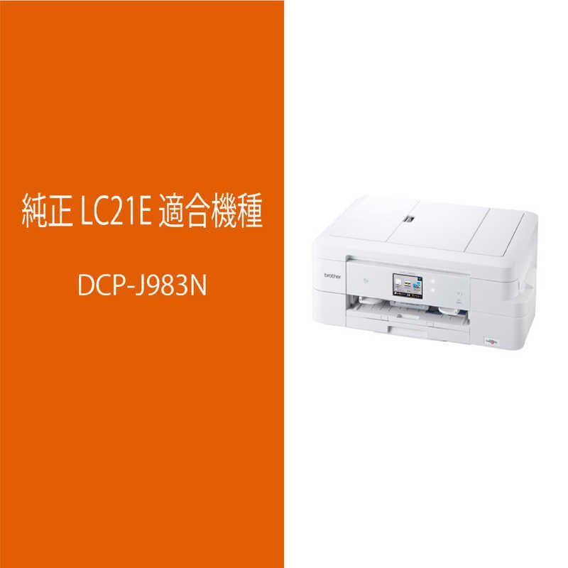 Brother Ink Cartridge/Refilled 4 Lc21E-4Pk