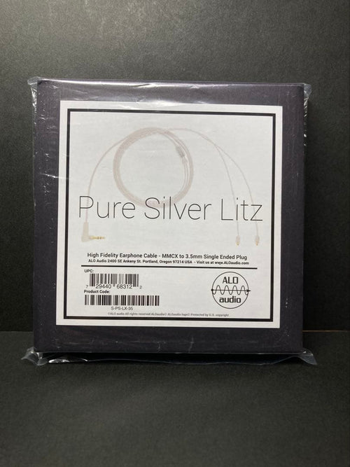 Earphone Cables Alo Audio Pure Silver Litz Iem Cable