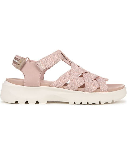 Sandals Ryka Womens Blissful Fisherman Sport Dusty Peach Stretch Fabric