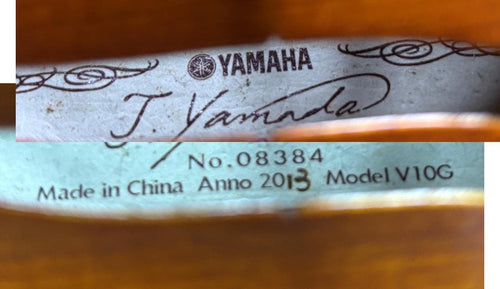 Yamaha Violins V10G Anno2013 4/4