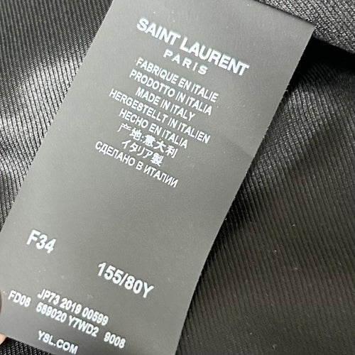 Abrigos de piel Saint Laurent París