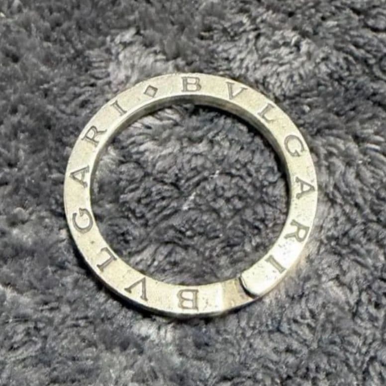 Bvlgari Keychains Key Rings Sterling 925