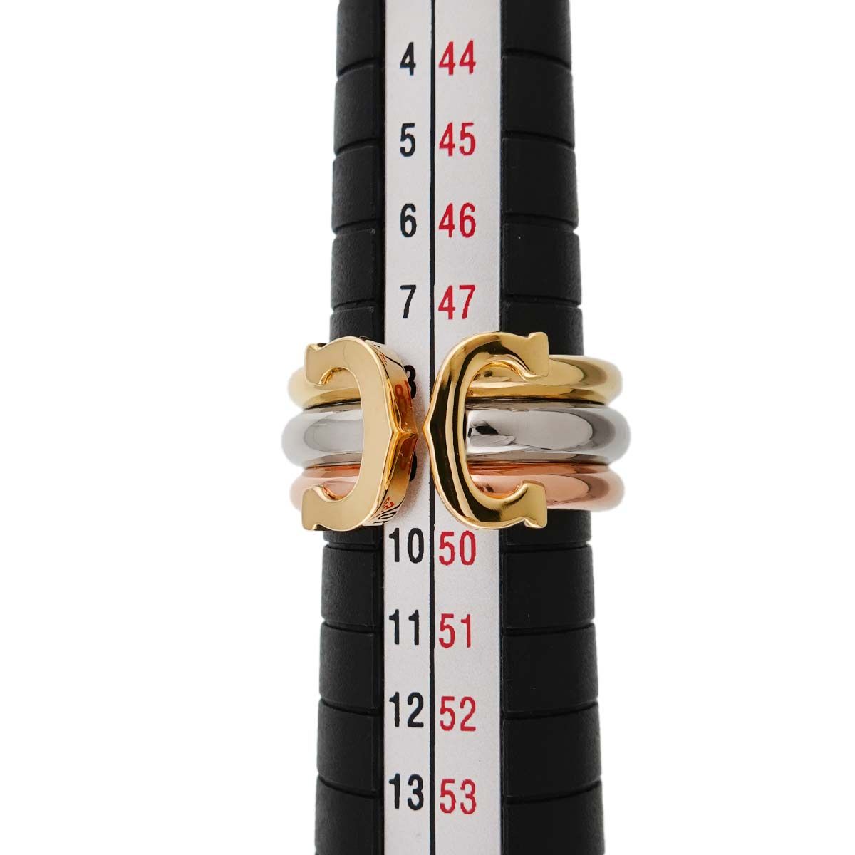 Cartier Ring C2 #48 K18 Yg Wg Pg 750 2C 90328360