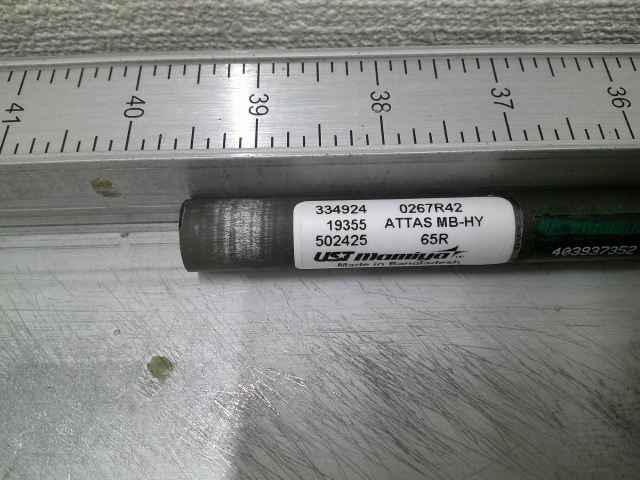 Mamiya Shaft Ust Attas Mb-Hy 65 R 39.625 /R/0[6057]