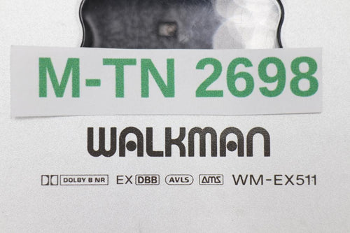Sony Cassette Player [M-Tn 2698] Wm-Ex511