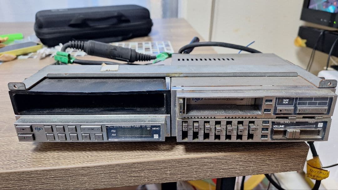 Cd Md Cassette Deck Bijo Qx-3210 Qt-350