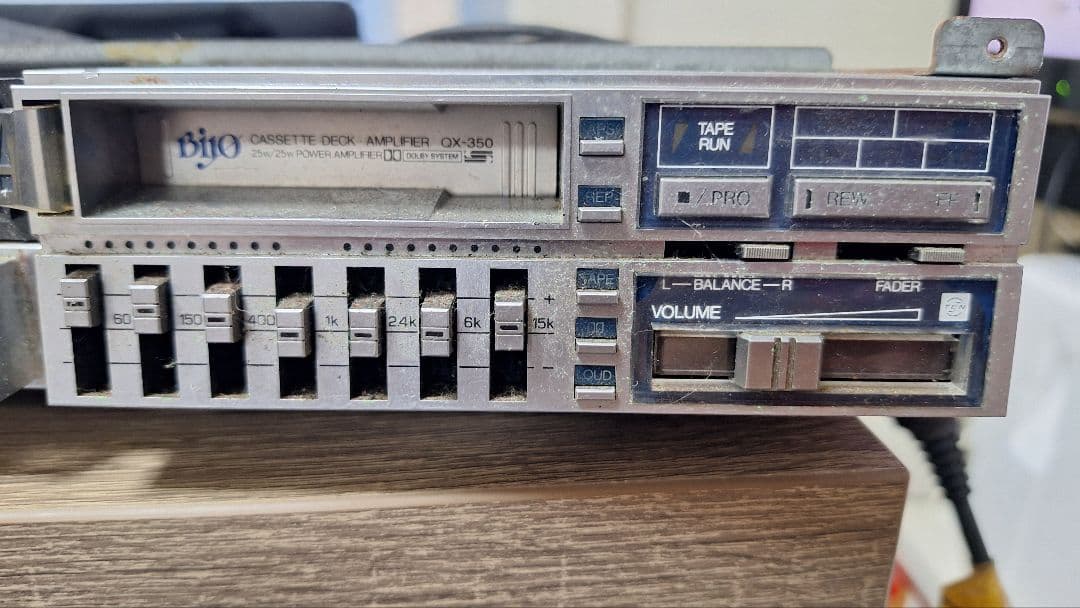 Cd Md Cassette Deck Bijo Qx-3210 Qt-350