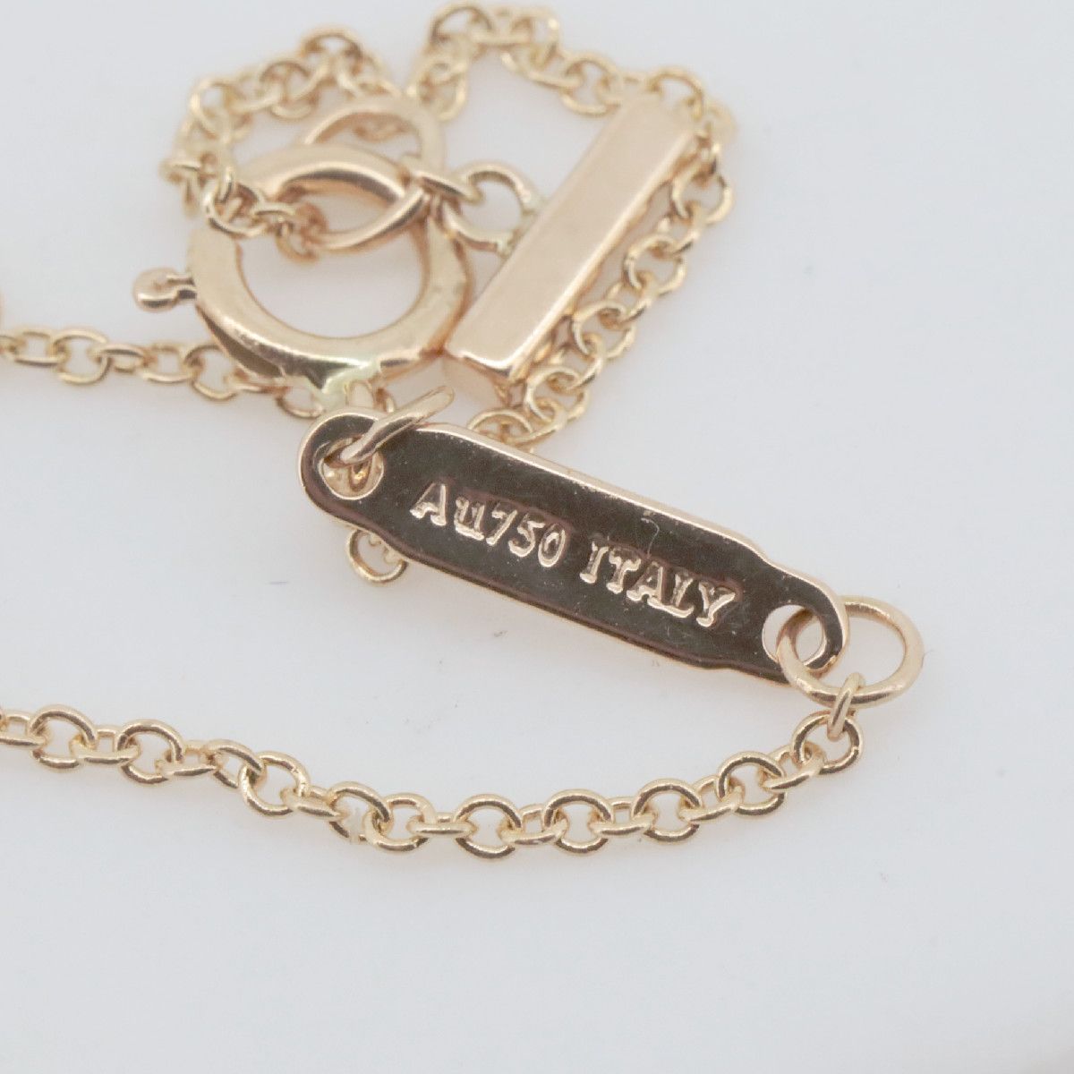 Tiffany Necklace Co. T K18Pg(18