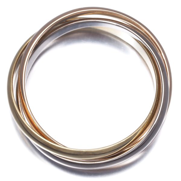 Cartier Ring Sm 55 K18Yg/Wg/Pg #192061
