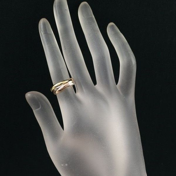 Cartier Ring Sm 55 K18Yg/Wg/Pg #192061