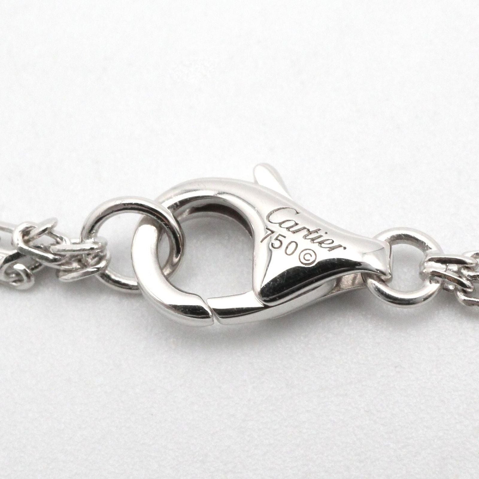 Cartier Necklace 2Pd 41/43.5Cm K18Wg Used A