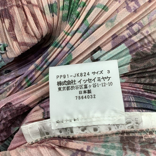 Issey Miyake Short Sleeve (T -Shirt) Pleats Please Size 3 Pp91-Jk824