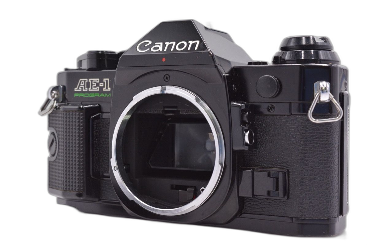 Slr Camera (Film) Canon Ae-1 Program #Am2044
