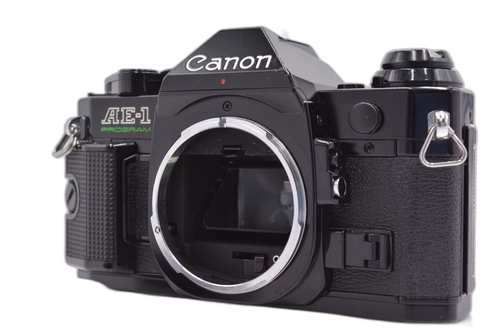 Slr Camera (Film) Canon Ae-1 Program #Am2044