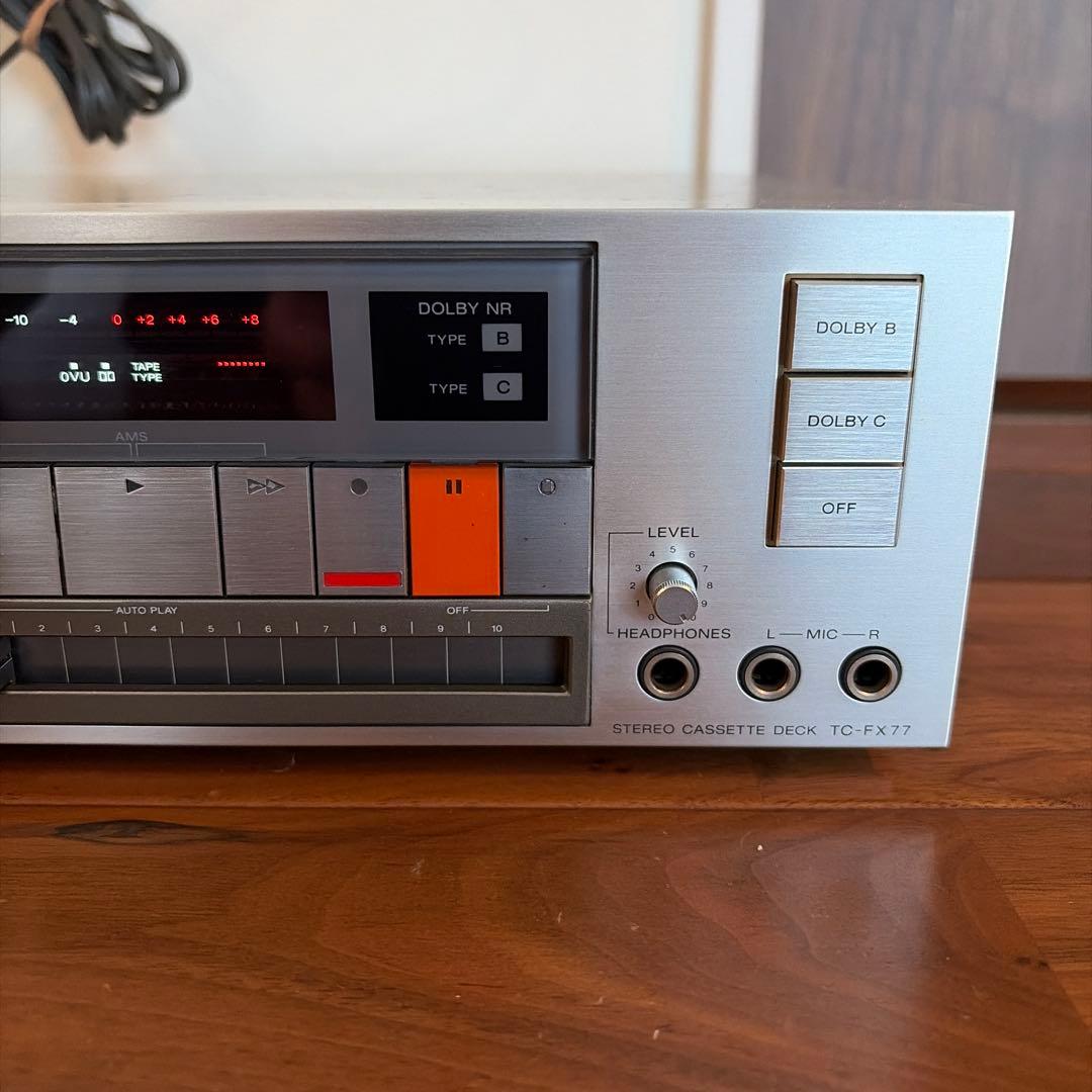 Sony Cd, Md Cassette Decks Tc-Fx77
