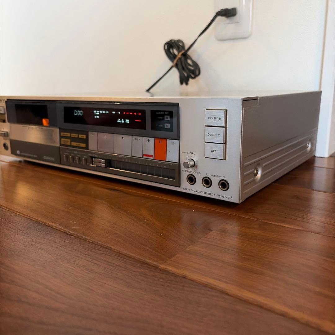Sony Cd, Md Cassette Decks Tc-Fx77