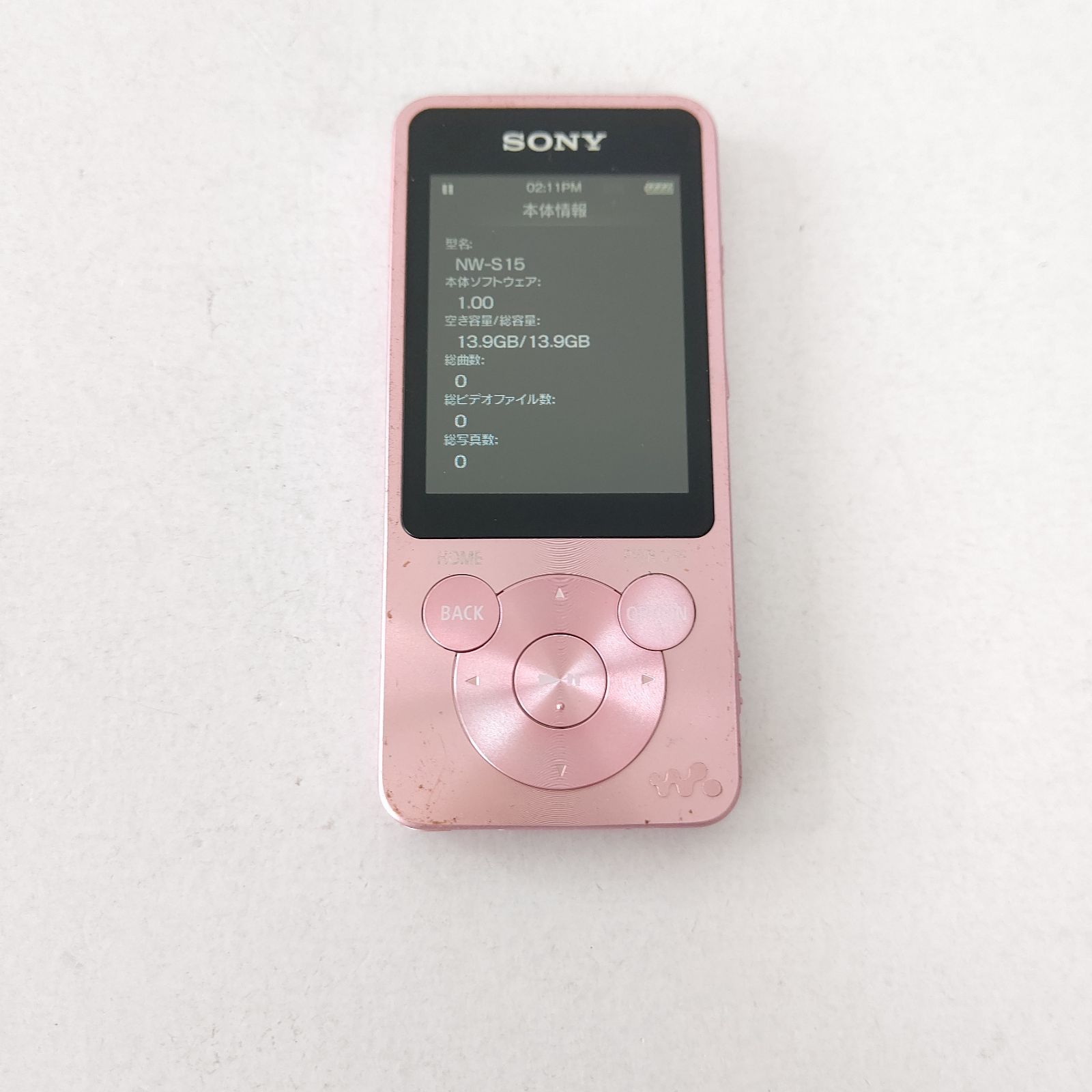 Sony Digital Audio Player Nw-S15