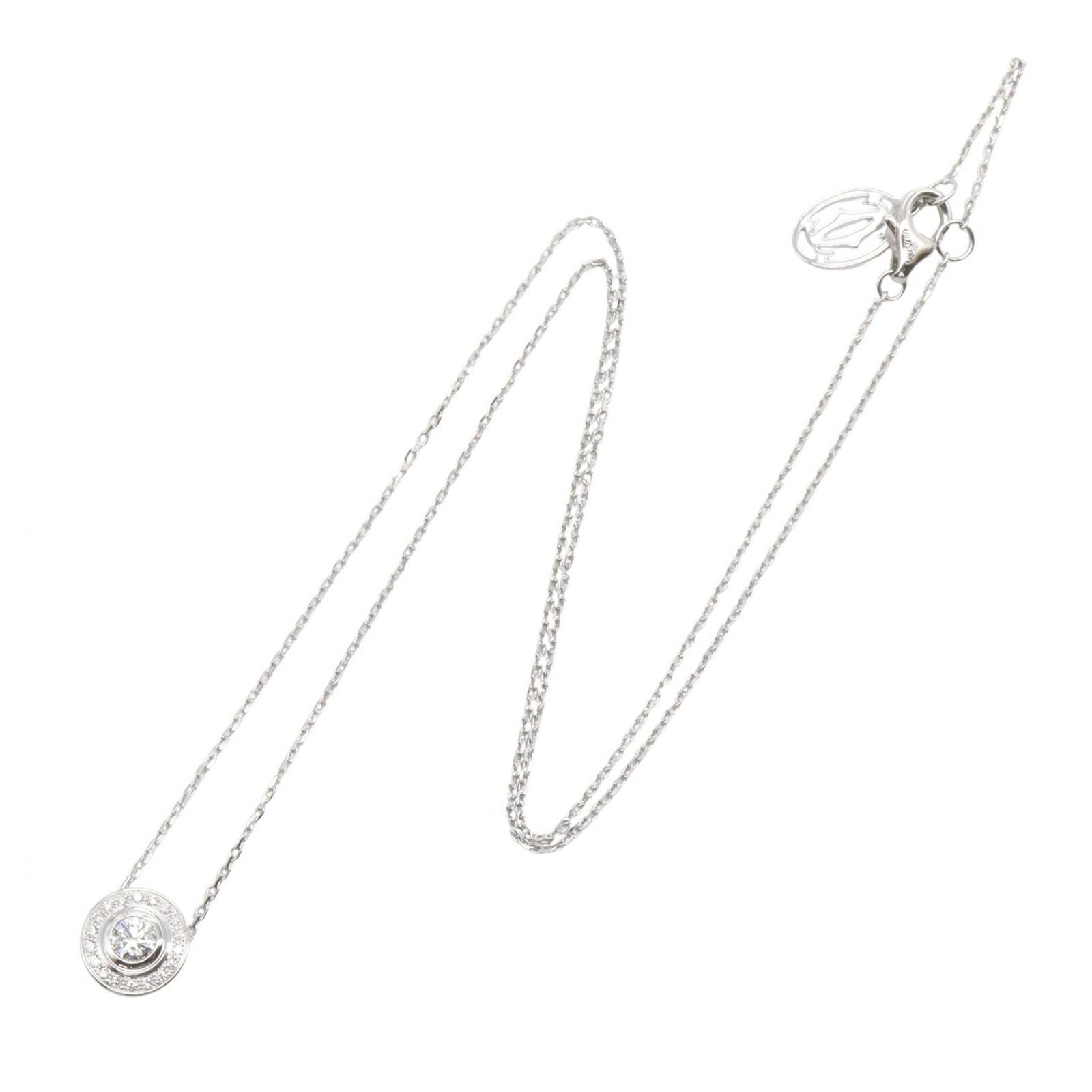 Cartier Necklace 1Pd 37.5/41Cm K18Wg