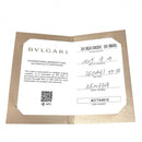 Bvlgari Others Au750 18 Yg K18 0.14Ct 17 7.5G
