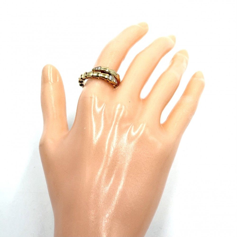 Bvlgari Others Au750 18 Yg K18 0.14Ct 17 7.5G