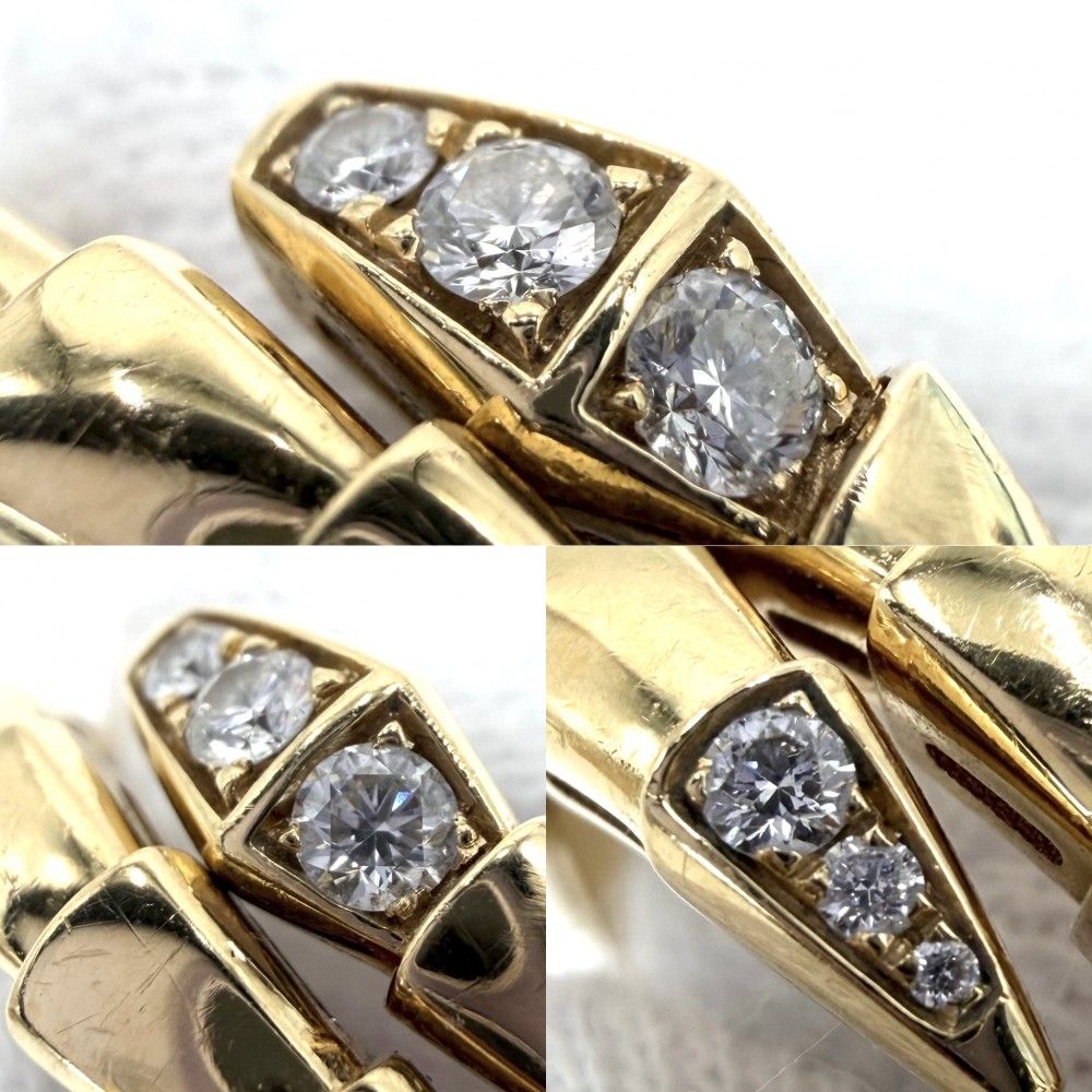 Bvlgari Others Au750 18 Yg K18 0.14Ct 17 7.5G