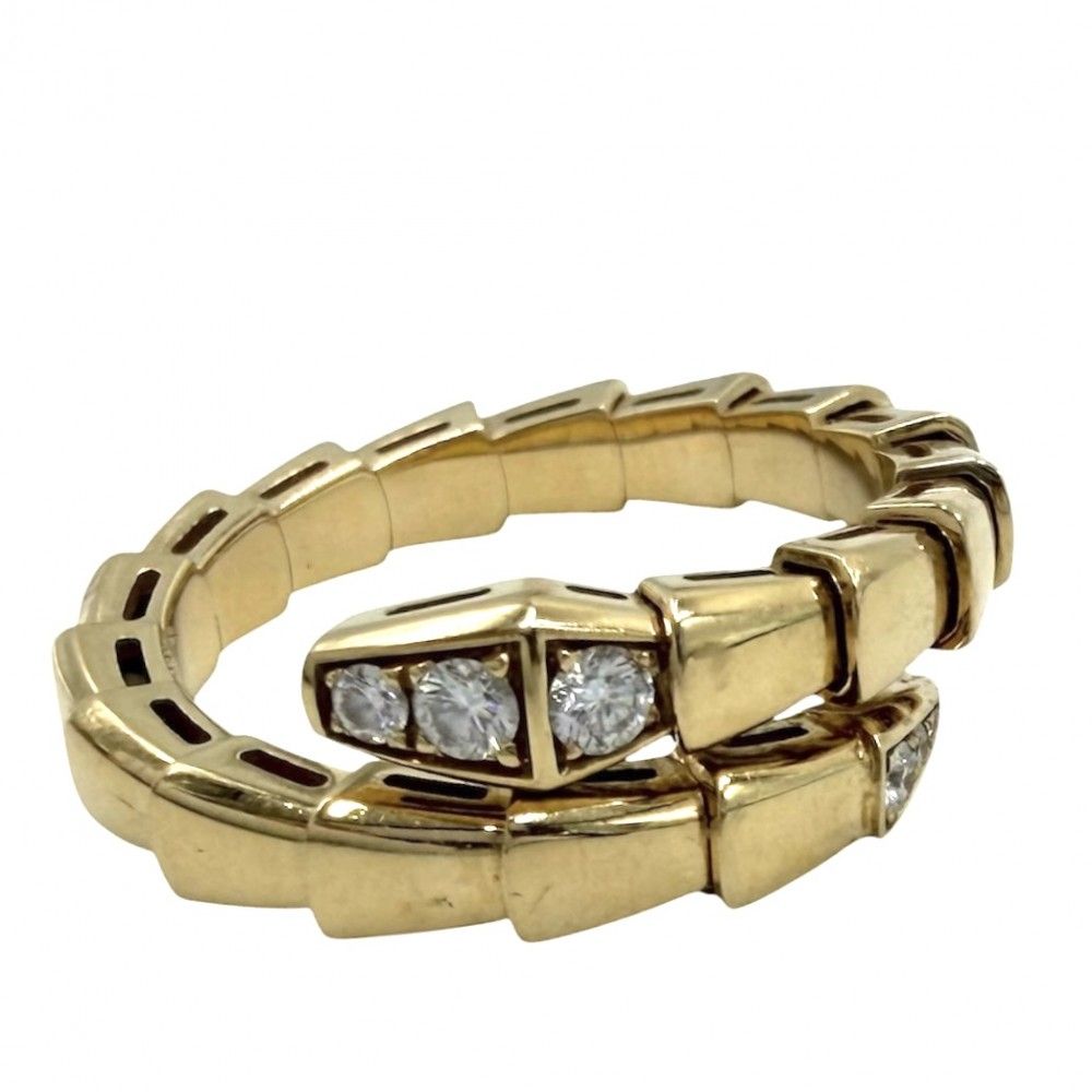 Bvlgari Others Au750 18 Yg K18 0.14Ct 17 7.5G