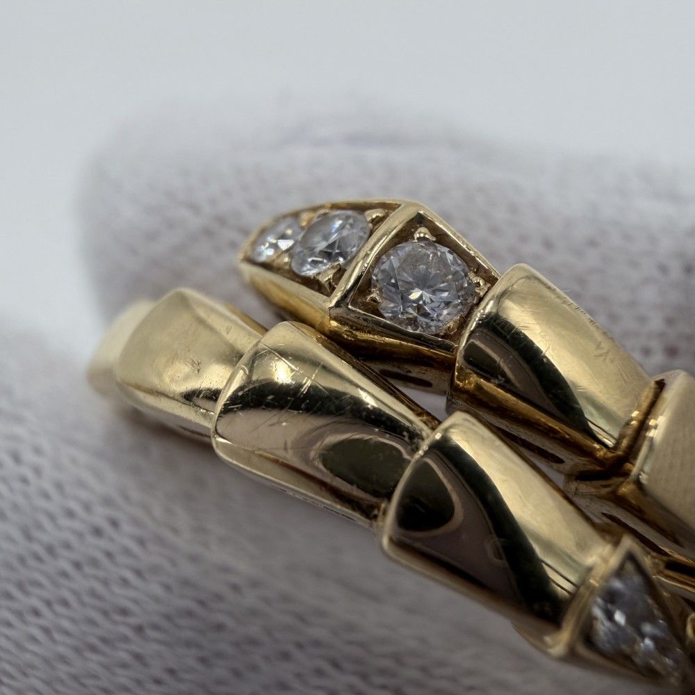 Bvlgari Others Au750 18 Yg K18 0.14Ct 17 7.5G