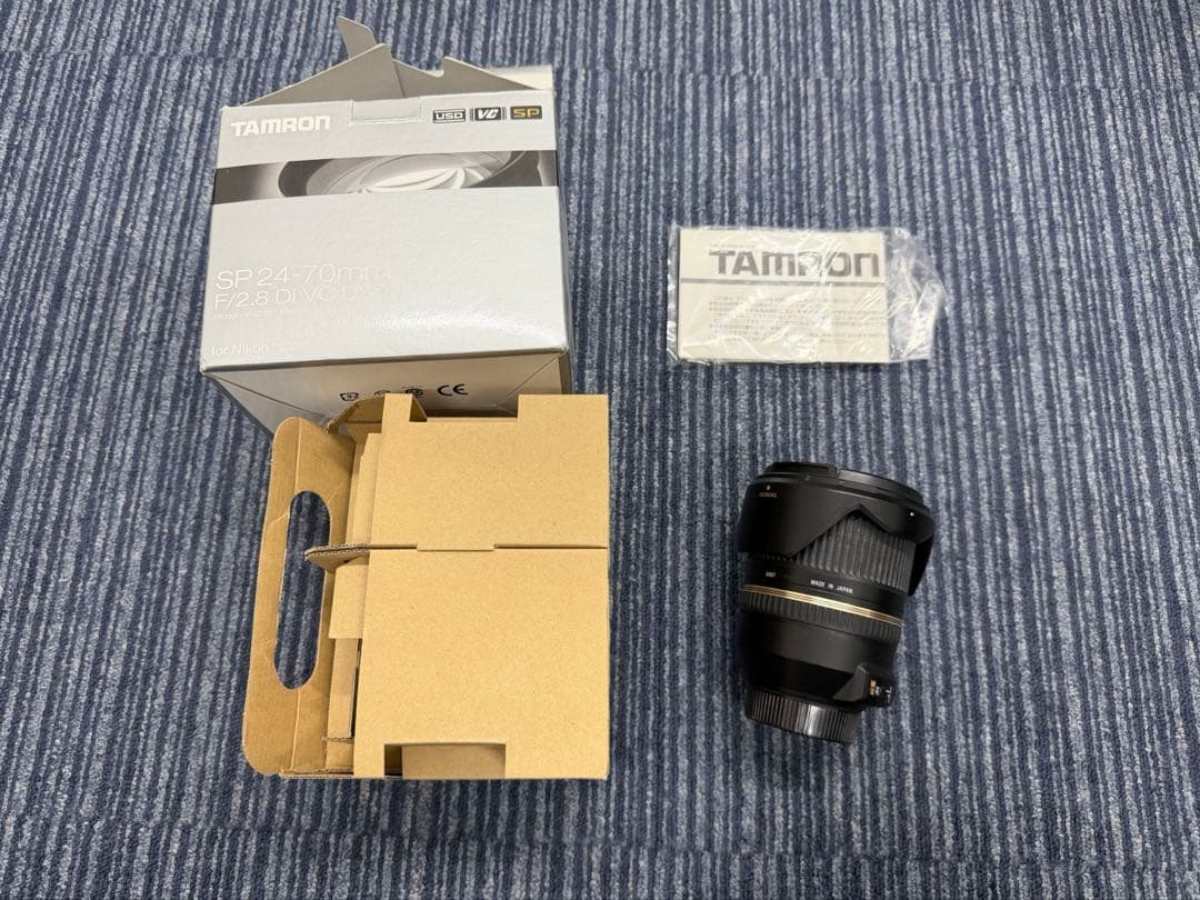 Tamron Zoom Lenses Sp 24-70Mm F2.8 For Nikon Black