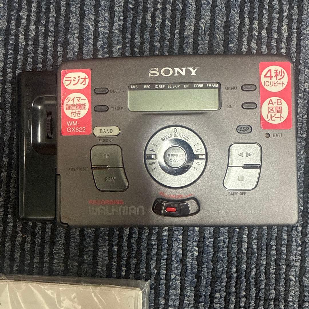 Sony Cassette Players Wm-Gx822