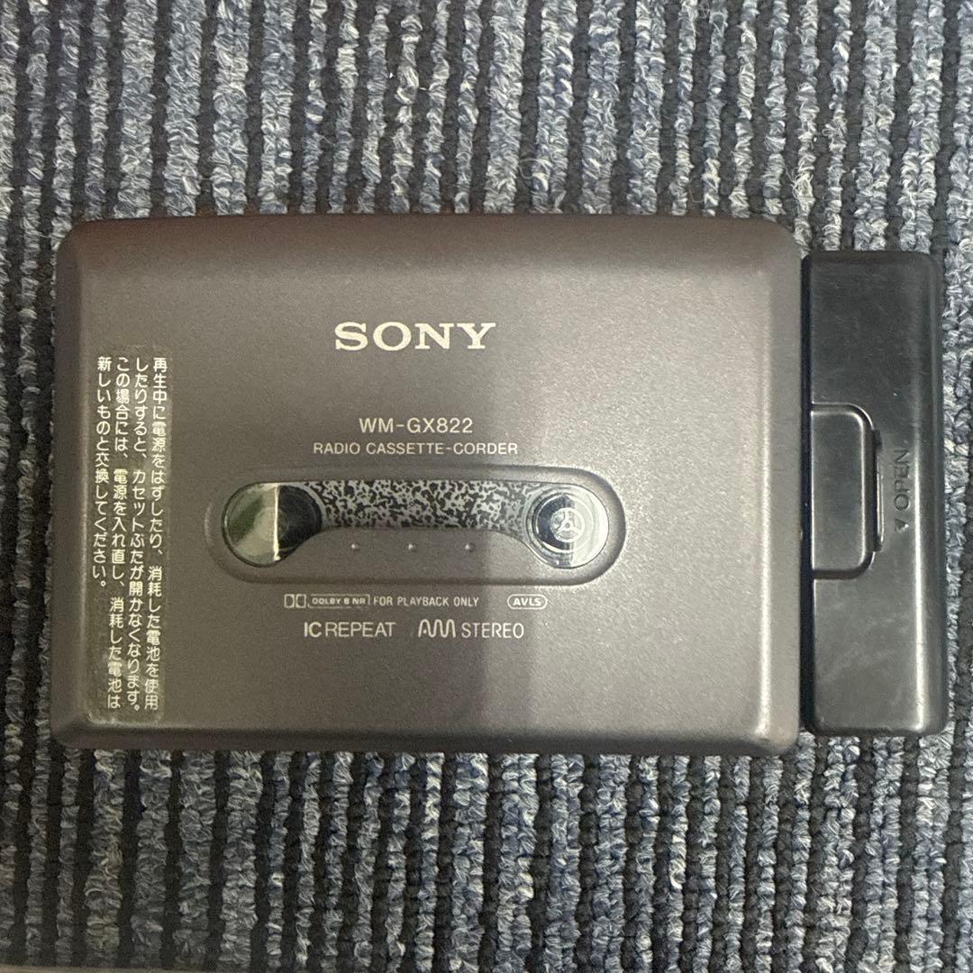 Sony Cassette Players Wm-Gx822