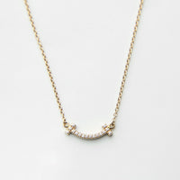 Tiffany Necklace Tiffany&Co. Au750 T