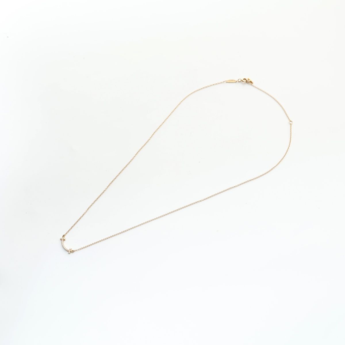 Tiffany Necklace Tiffany&Co. Au750 T