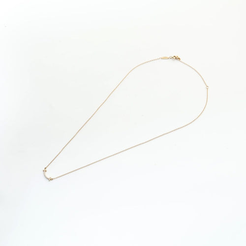 Tiffany Necklace Tiffany&Co. Au750 T