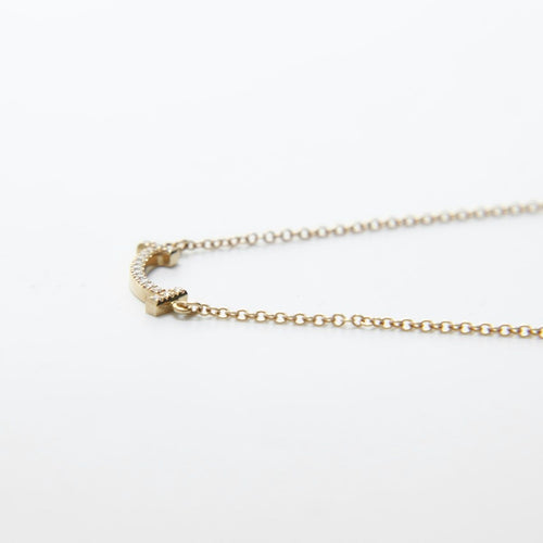Tiffany Necklace Tiffany&Co. Au750 T