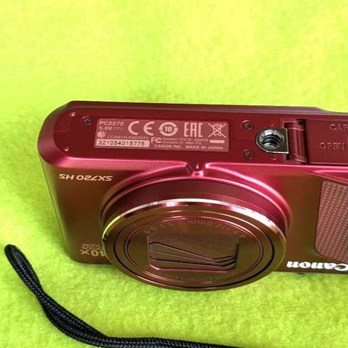 Canon Compact Digital Cameras Powershot Sx720Hs Red