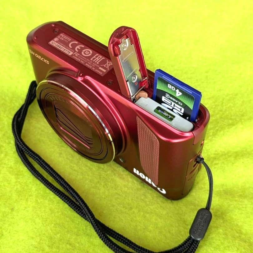 Canon Compact Digital Cameras Powershot Sx720Hs Red