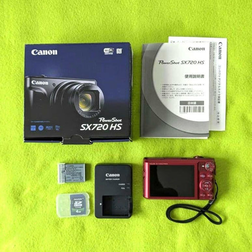Canon Compact Digital Cameras Powershot Sx720Hs Red