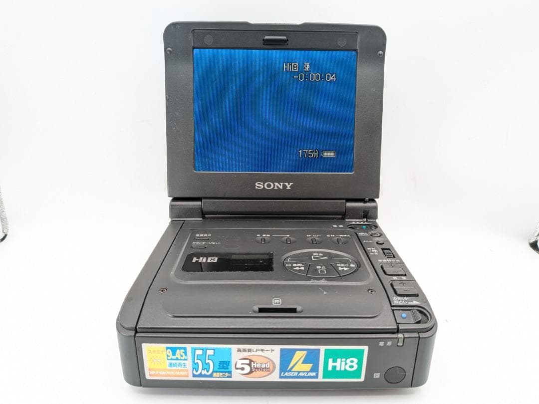 Sony Vhs Video Deck Hi8 Gv-A700