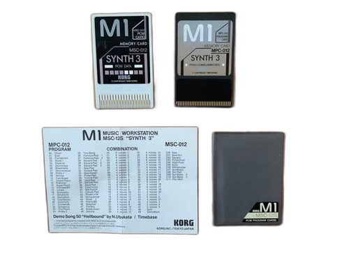 Korg Others M1 Msc-012 Synth 3 Pcm Data