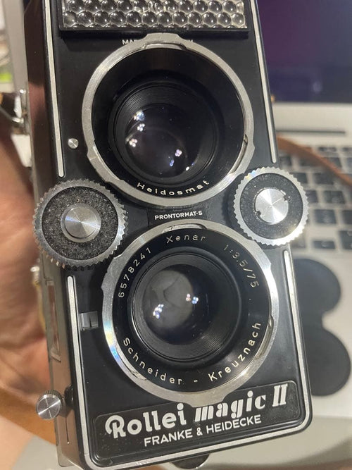 Rollei Large Format Medium Cameras (Film) Rolleiflex Magic Ii