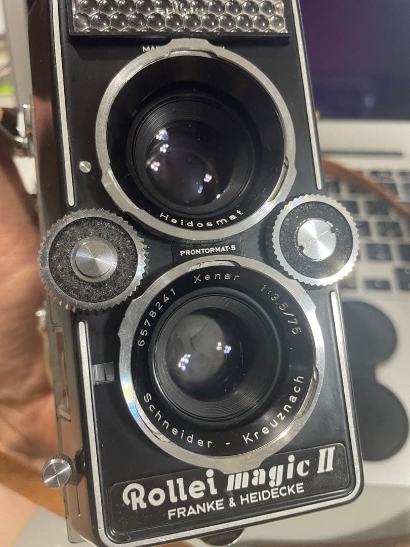 Rollei Large Format Medium Cameras (Film) Rolleiflex Magic Ii