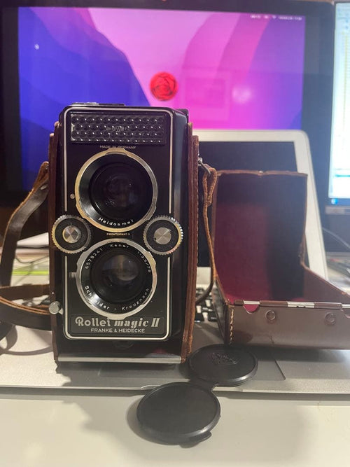 Rollei Large Format Medium Cameras (Film) Rolleiflex Magic Ii