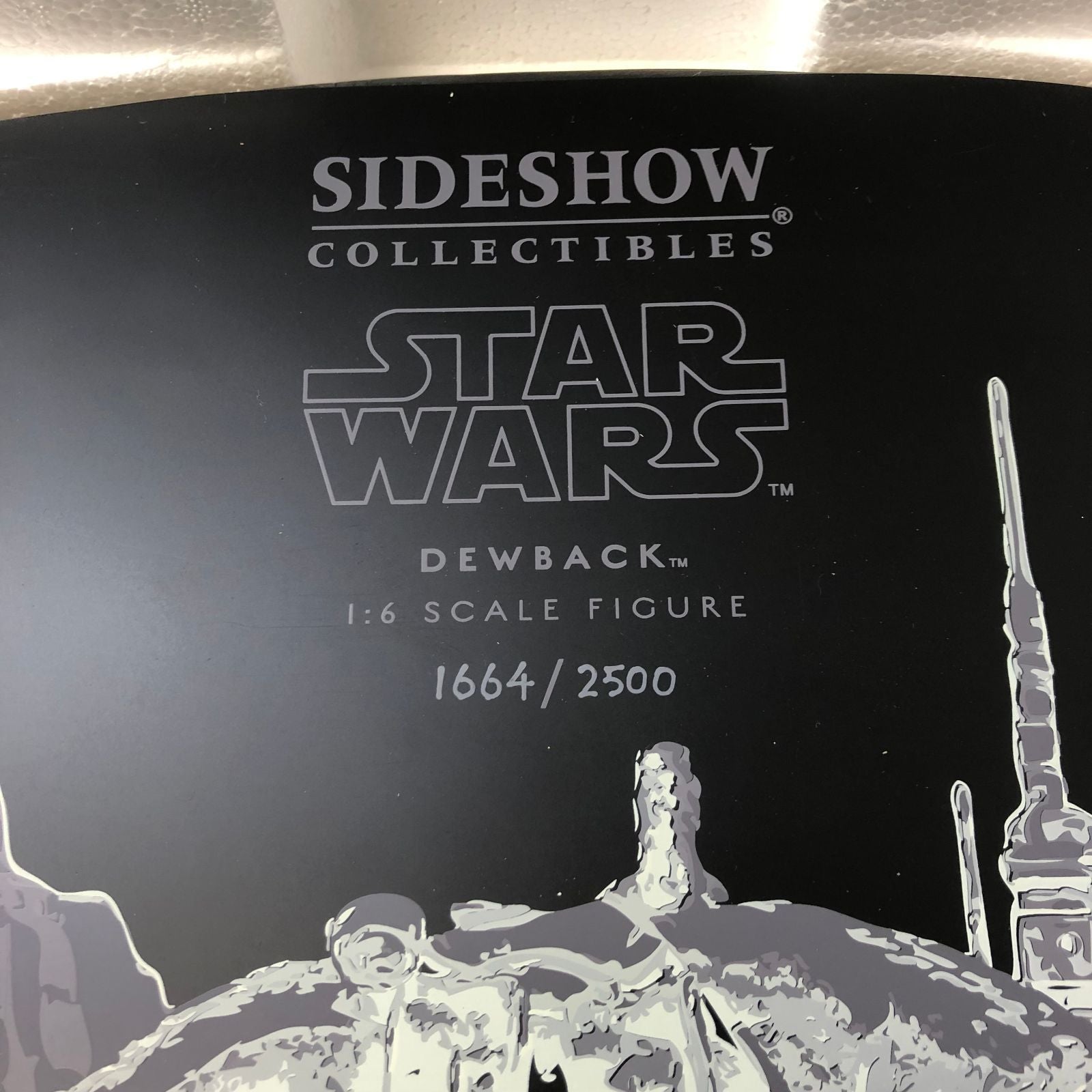 Sf Fantasy Horror Star Wars 1/6 Sideshow Collectibles Dewback 1/6Th Scale