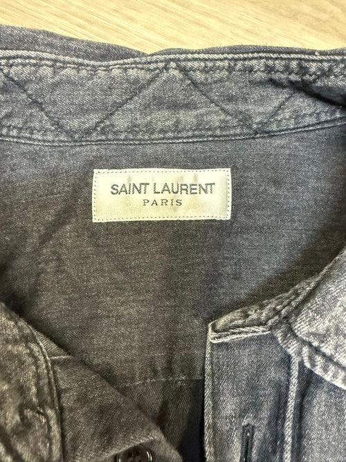 Saint Laurent Paris Denim Shirts Dungaree