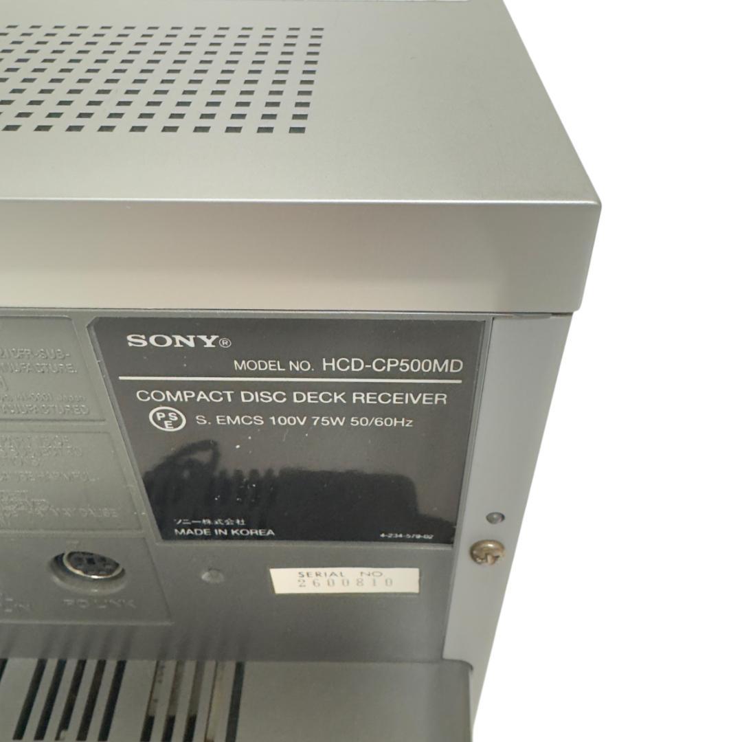 Cd Md Cassette Deck Sony Cmt-J100 Hcd-Cp500Md