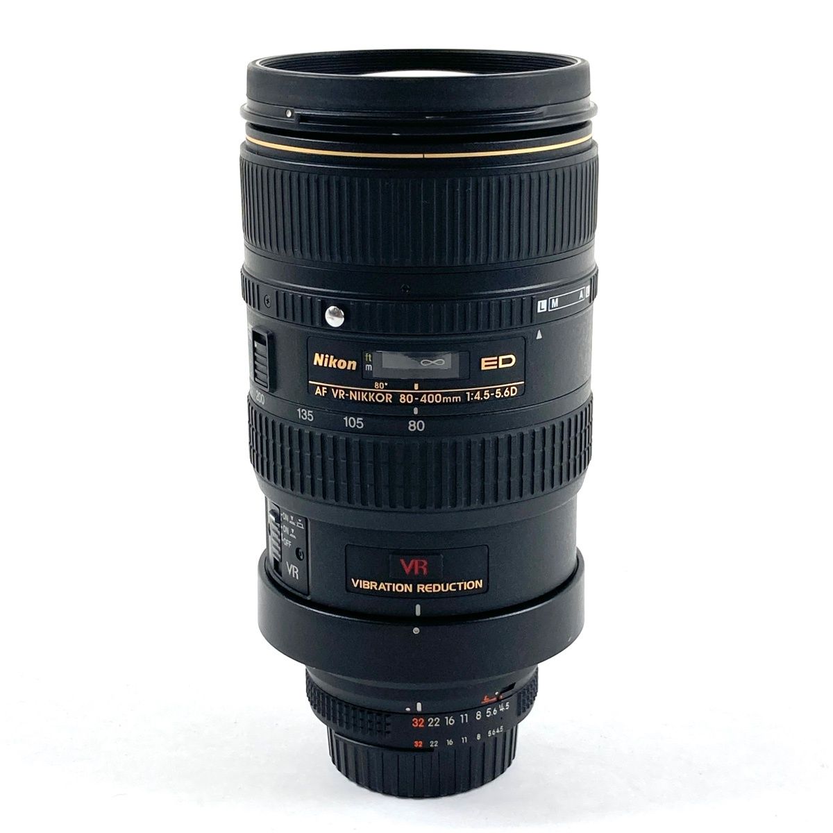 Nikon Lens (Zoom) Af Vr-Nikkor 80-400Mm F4.5-5.6D Ed