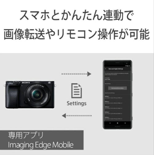 Sony Mirrorless Interchangeable Lips 6400